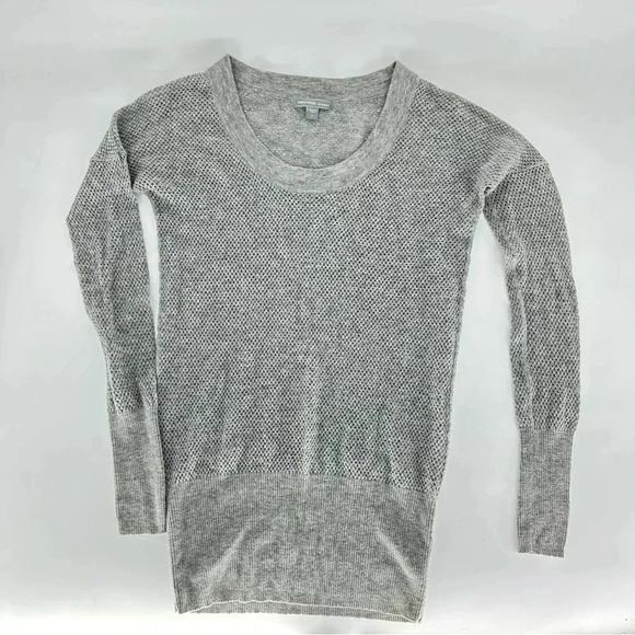 James Perse cashmere & wool mesh net sweater - Picture 4 of 12